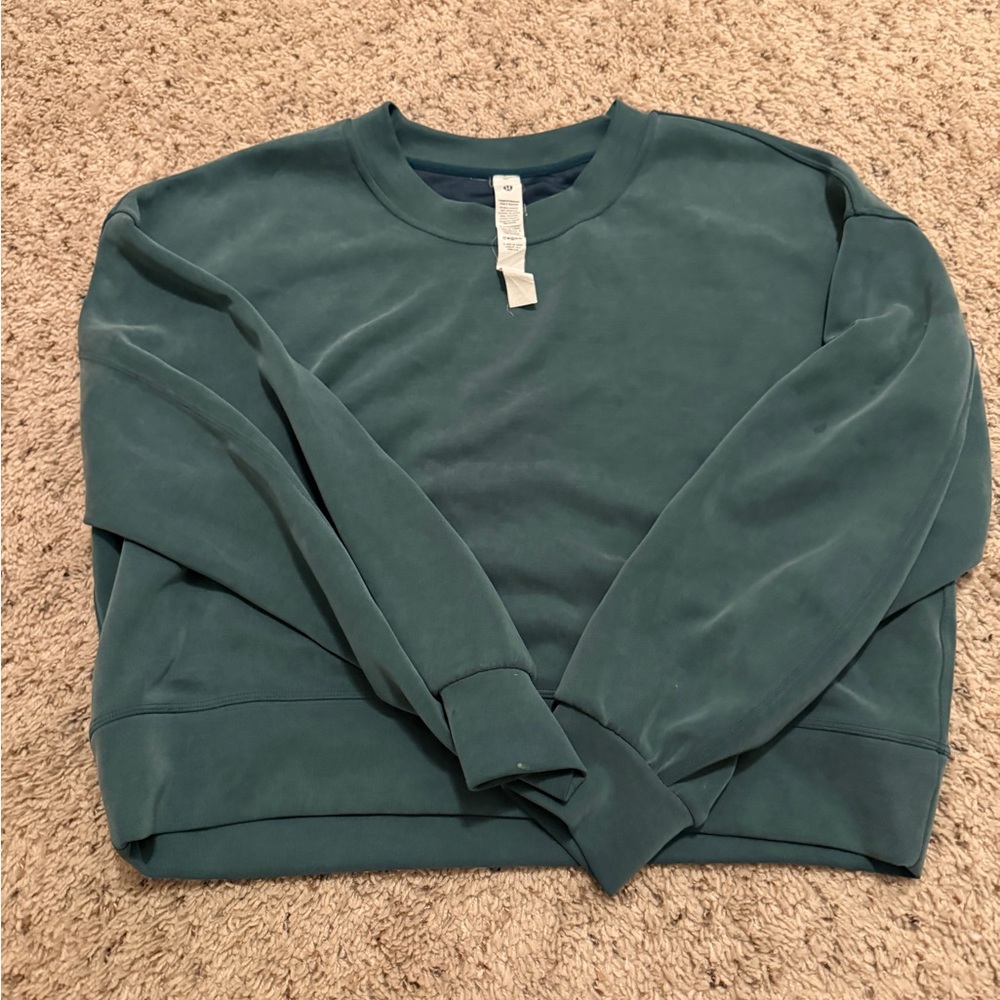 Perfectly oversized crop crew softstreme